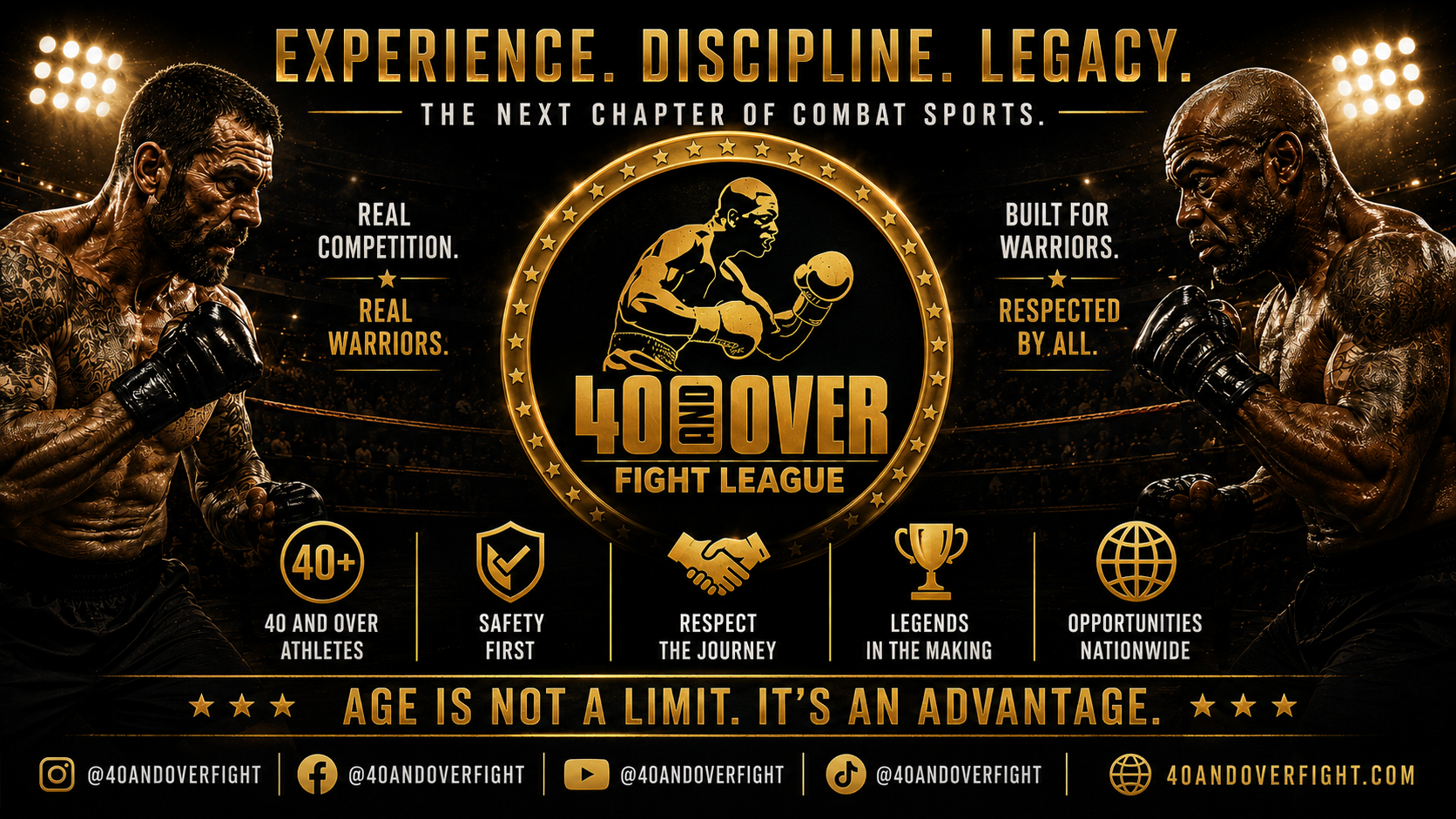 40 and Over Fight League